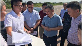 遂寧市發(fā)改委領(lǐng)導蒞臨歐美產(chǎn)業(yè)園調研指導工作