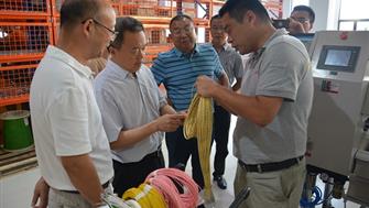 遂寧市市委常委楊軍一行蒞臨遂寧歐美產(chǎn)業(yè)園考察