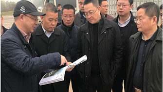 遂寧市人民政府副市長(cháng)陳伐視察歐美產(chǎn)業(yè)園